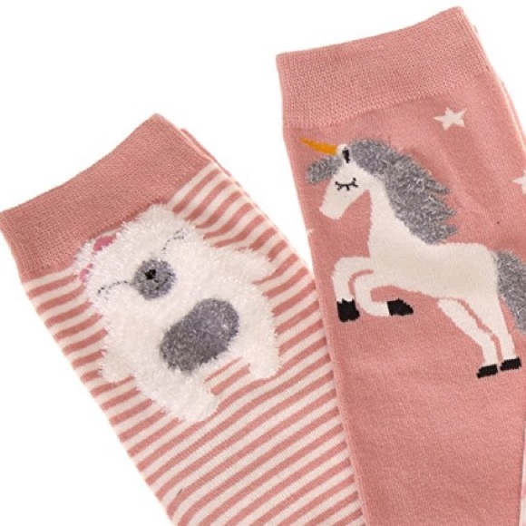 Accessories - *HOST PICK* two pairs of comfy animal socks, new